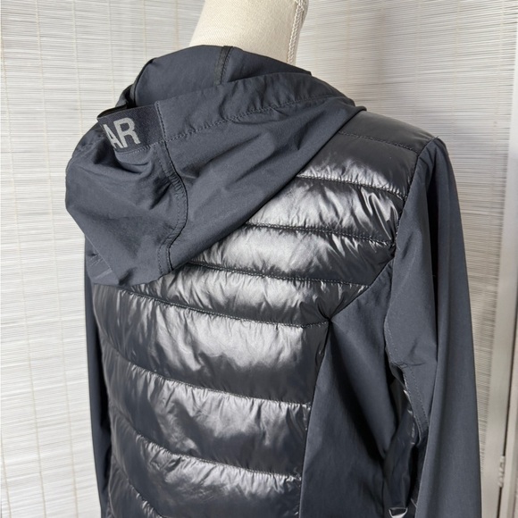 Pajar Cressy Stretch Puffer Black Size L Rain Repellant Thumb Holes Patch Logo - Picture 6 of 12